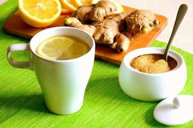 姜柠檬茶